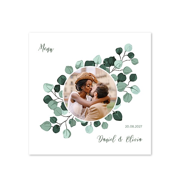 Enkle Fotokort Kvadratisk 14,3 x 14,3 cm