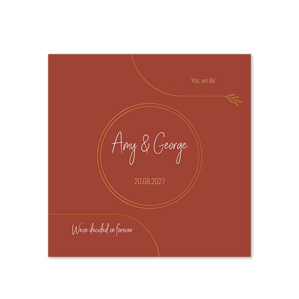 Single Card Square 14,3 x 14,3 cm Single Card Square 14,3 x 14,3 cm