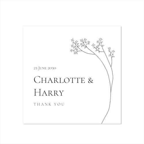 Fotokaart vierkant 14,3 x 14,3 cm