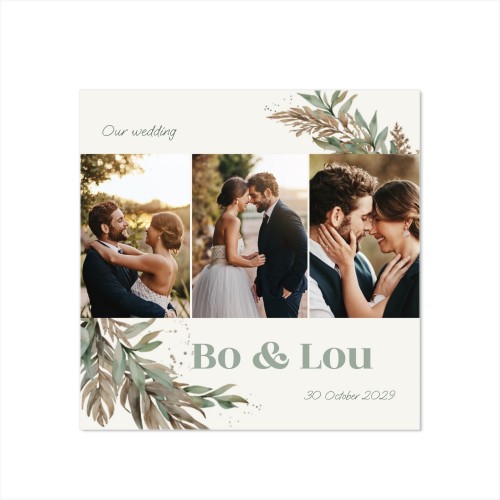 Single Card Square 14,3 x 14,3 cm