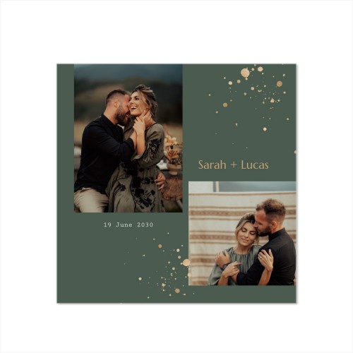 Enkle Fotokort Kvadratisk 14,3 x 14,3 cm Enkle Fotokort Kvadratisk 14,3 x 14,3 cm