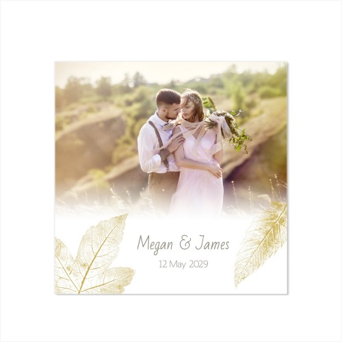 Faire-part 1 volet Carré 14,3 x 14,3 cm Faire-part 1 volet Carré 14,3 x 14,3 cm