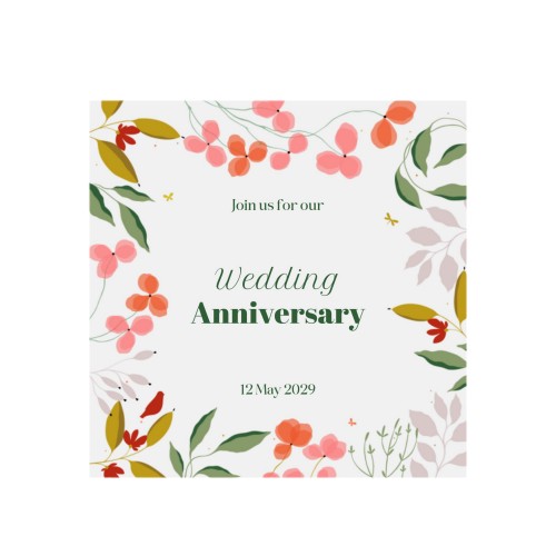 Single Card Square 14,3 x 14,3 cm