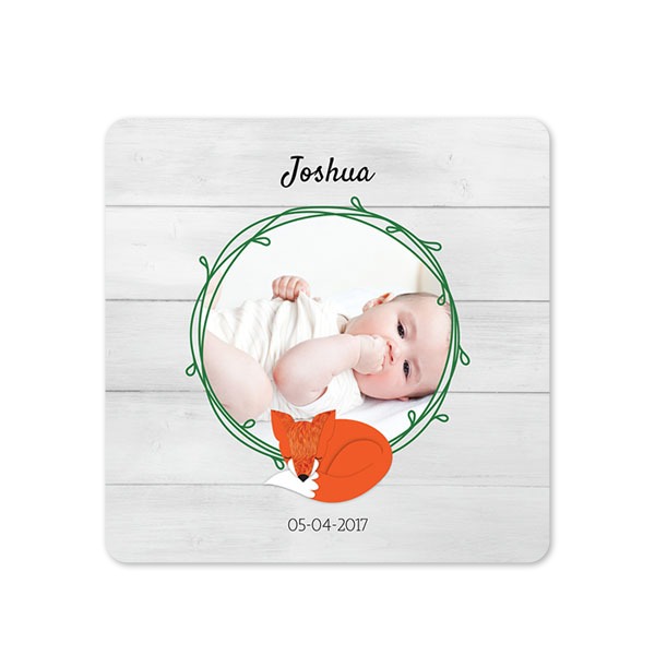 Single Card square rounded corners 14,3 x 14,3 cm