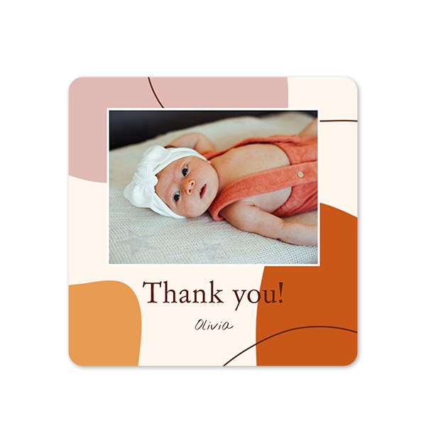 Single Card square rounded corners 14,3 x 14,3 cm Single Card square rounded corners 14,3 x 14,3 cm