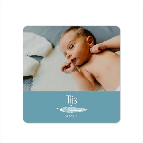 Fotokaart Vierkant met ronde hoeken 14,3 x 14,3 cm