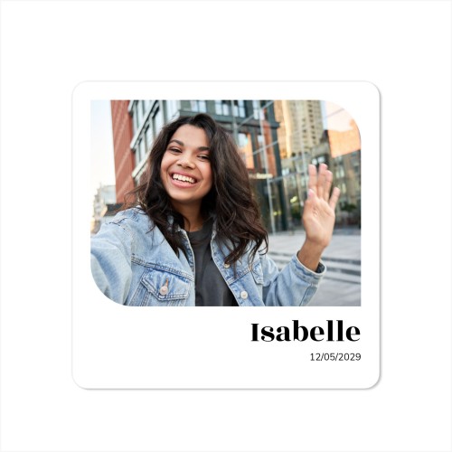 Single Card square rounded corners 14,3 x 14,3 cm