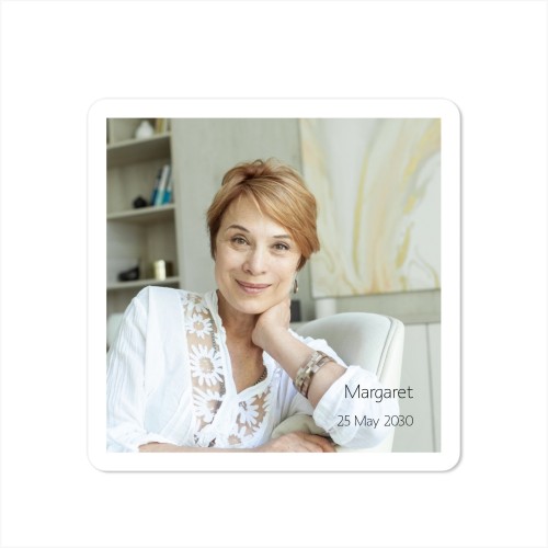 Single Card square rounded corners 14,3 x 14,3 cm Single Card square rounded corners 14,3 x 14,3 cm