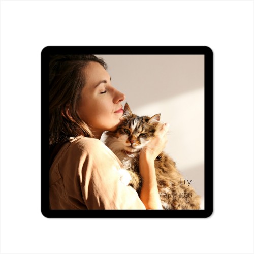 Faire-part 1 volet Carré coins arrondis 14,3 x 14,3 cm Faire-part 1 volet Carré coins arrondis 14,3 x 14,3 cm