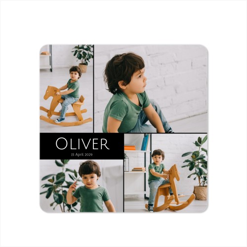 Single Card square rounded corners 14,3 x 14,3 cm