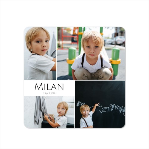 Minimalistisk fotokollage