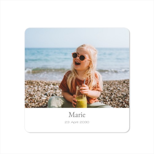 Fotokaart Vierkant met ronde hoeken 14,3 x 14,3 cm