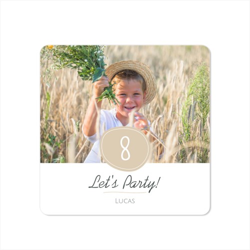 Single Card square rounded corners 14,3 x 14,3 cm