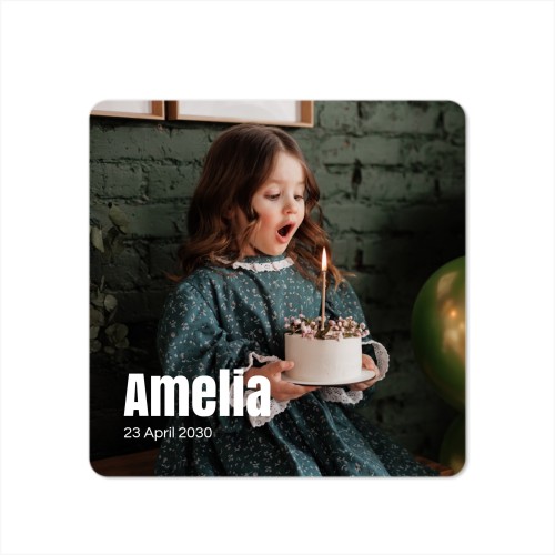 Klassiset Kuvakortit Neliö pyöristetyillä kulmilla 14,3 x 14,3 cm