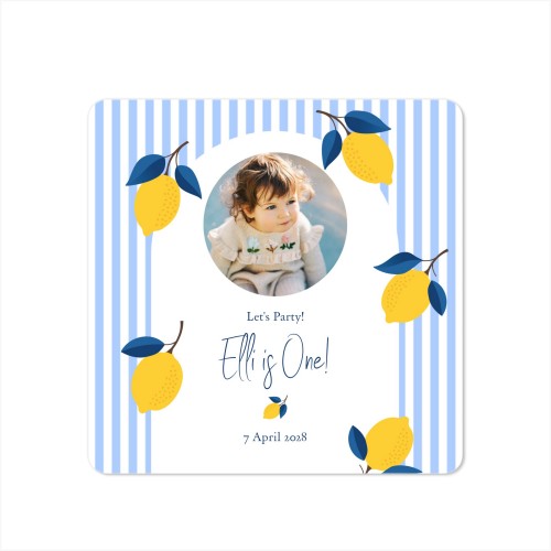 Single Card square rounded corners 14,3 x 14,3 cm