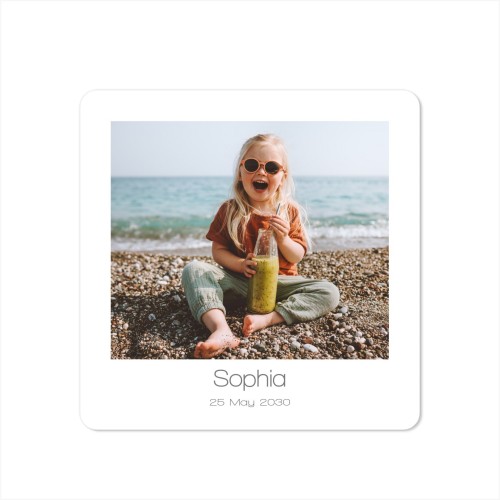 Fotokaart Vierkant met ronde hoeken 14,3 x 14,3 cm