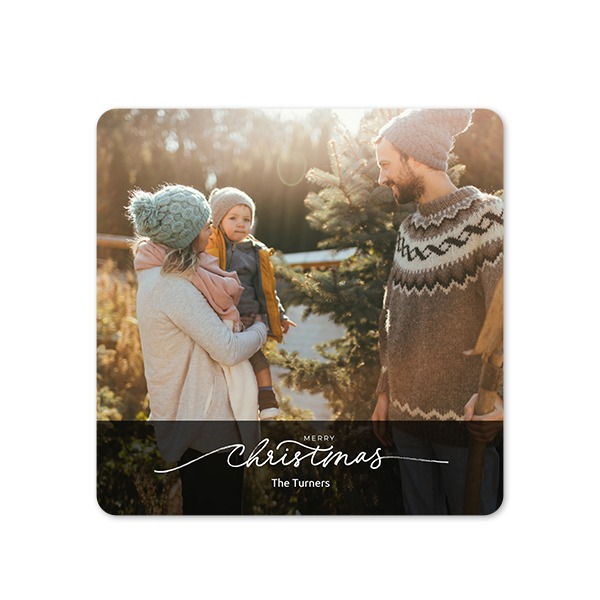 Single Card square rounded corners 14,3 x 14,3 cm