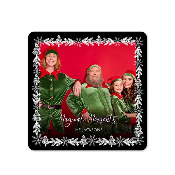 Single Card square rounded corners 14,3 x 14,3 cm