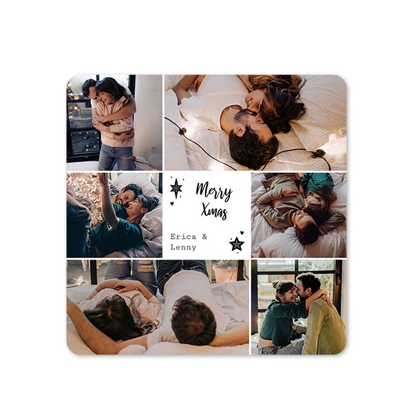 Single Card square rounded corners 14,3 x 14,3 cm