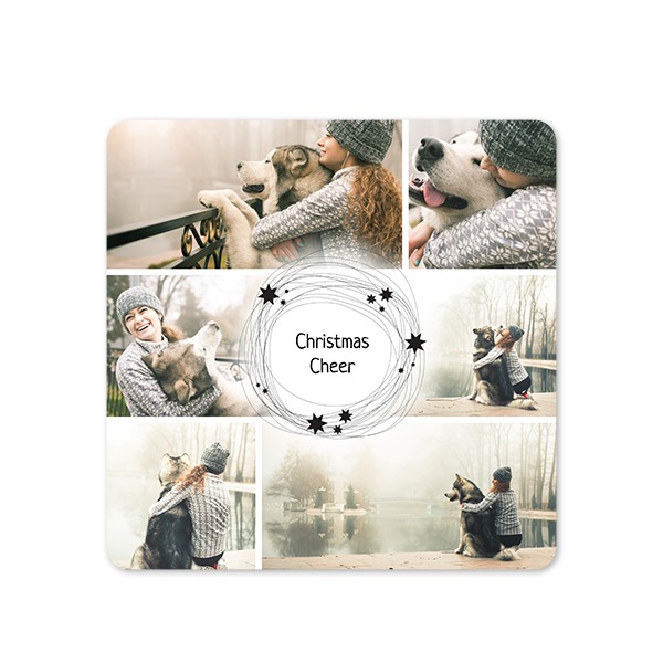 Single Card square rounded corners 14,3 x 14,3 cm