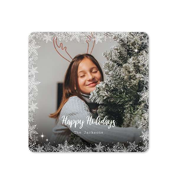 Single Card square rounded corners 14,3 x 14,3 cm