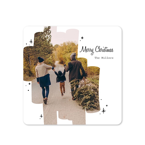 Single Card square rounded corners 14,3 x 14,3 cm
