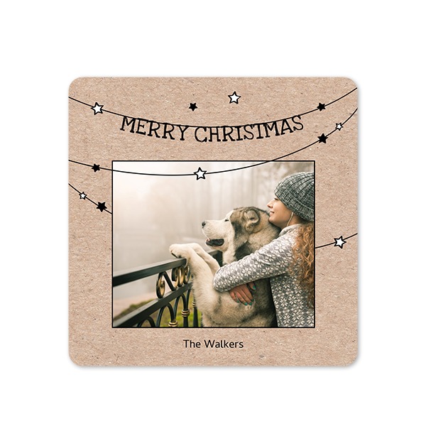 Faire-part 1 volet Carré coins arrondis 14,3 x 14,3 cm Faire-part 1 volet Carré coins arrondis 14,3 x 14,3 cm