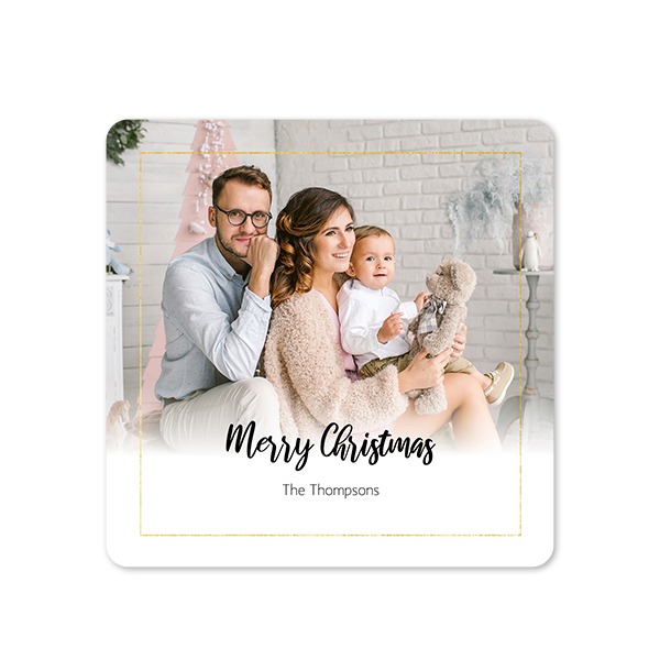 Klassiset Kuvakortit Neliö pyöristetyillä kulmilla 14,3 x 14,3 cm