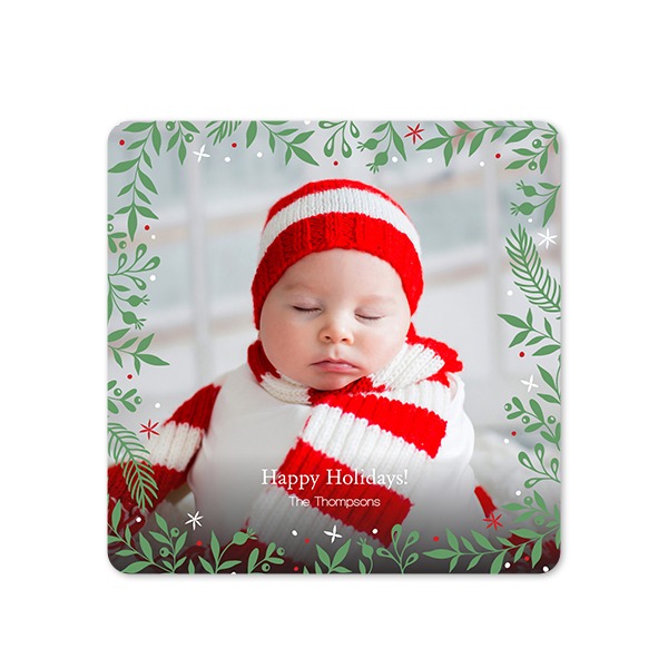 Enkla Fotokort kvadratiska rundade hörn 14,3 x 14,3 cm