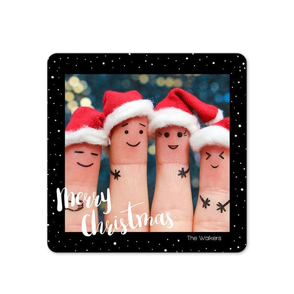 Fotokaart Vierkant met ronde hoeken 14,3 x 14,3 cm