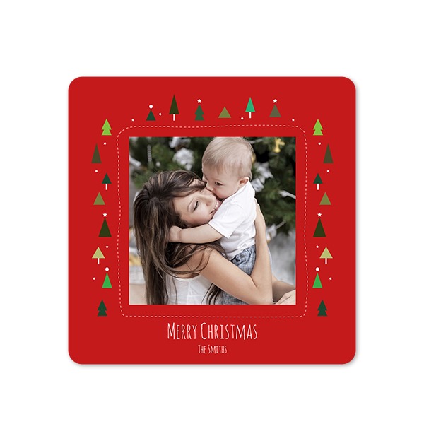 Single Card square rounded corners 14,3 x 14,3 cm