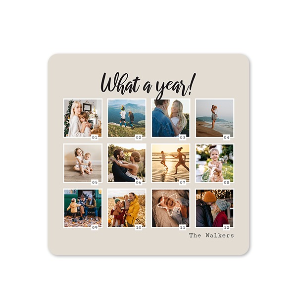 Single Card square rounded corners 14,3 x 14,3 cm