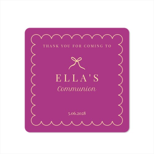 Single Card square rounded corners 14,3 x 14,3 cm