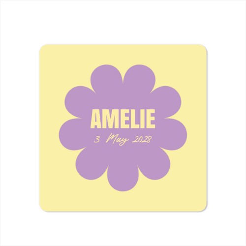 Single Card square rounded corners 14,3 x 14,3 cm