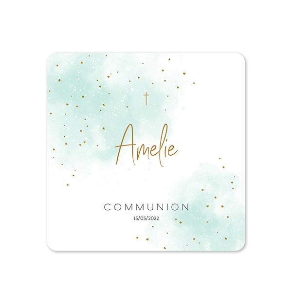 Single Card square rounded corners 14,3 x 14,3 cm
