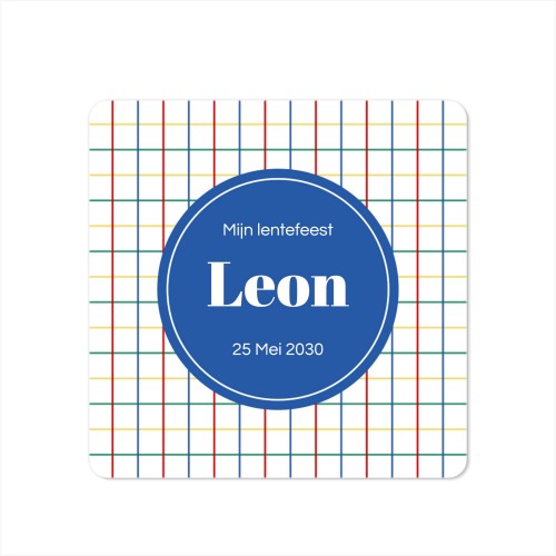 Colorful Grid - Text Only