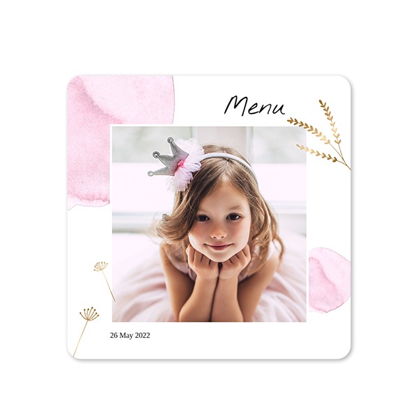 Single Card square rounded corners 14,3 x 14,3 cm Single Card square rounded corners 14,3 x 14,3 cm
