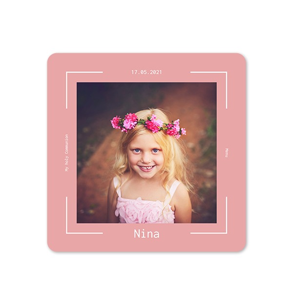 Single Card square rounded corners 14,3 x 14,3 cm Single Card square rounded corners 14,3 x 14,3 cm