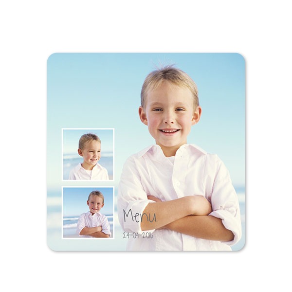 Single Card square rounded corners 14,3 x 14,3 cm