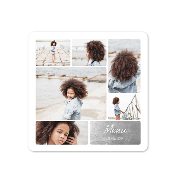 Single Card square rounded corners 14,3 x 14,3 cm