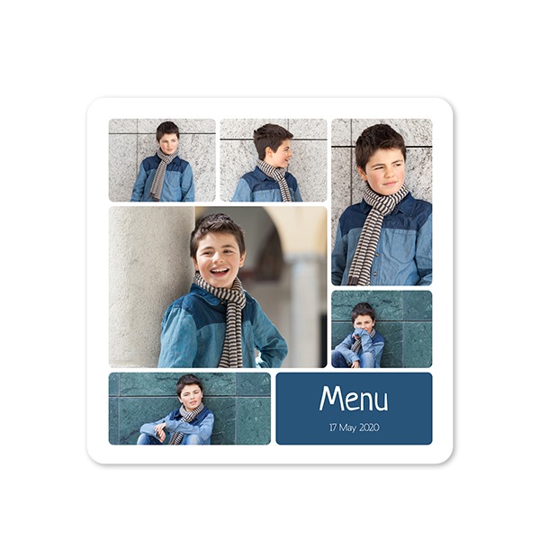 Single Card square rounded corners 14,3 x 14,3 cm