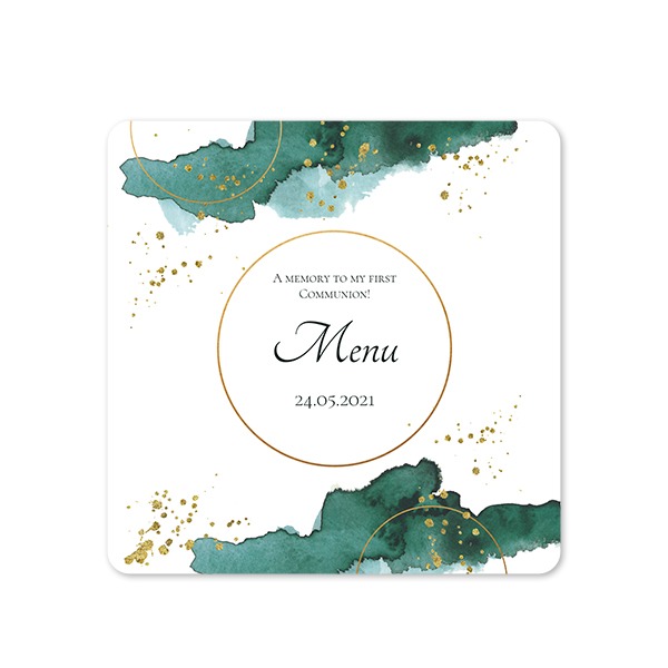 Single Card square rounded corners 14,3 x 14,3 cm