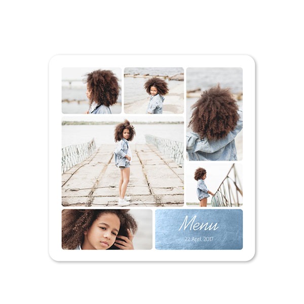 Single Card square rounded corners 14,3 x 14,3 cm