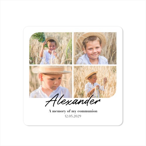 Single Card square rounded corners 14,3 x 14,3 cm