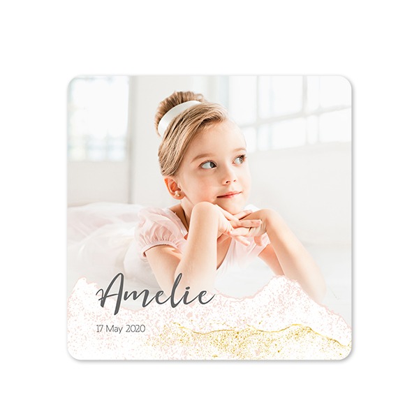 Single Card square rounded corners 14,3 x 14,3 cm Single Card square rounded corners 14,3 x 14,3 cm