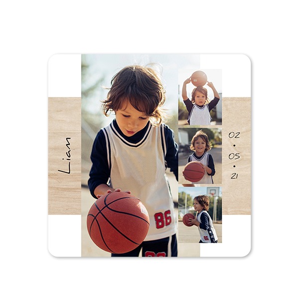 Single Card square rounded corners 14,3 x 14,3 cm