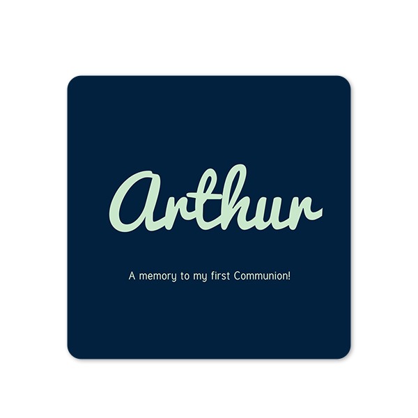 Single Card square rounded corners 14,3 x 14,3 cm