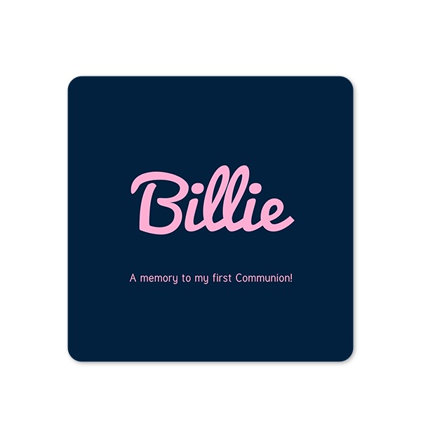 Single Card square rounded corners 14,3 x 14,3 cm