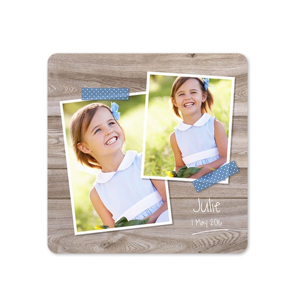 Single Card square rounded corners 14,3 x 14,3 cm