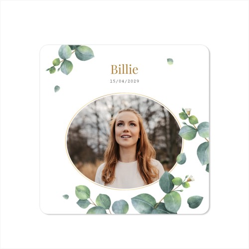 Single Card square rounded corners 14,3 x 14,3 cm